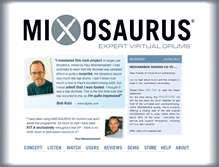 Tablet Screenshot of mixosaurus.com